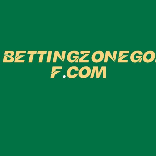 Logo da BETTINGZONEGOLF